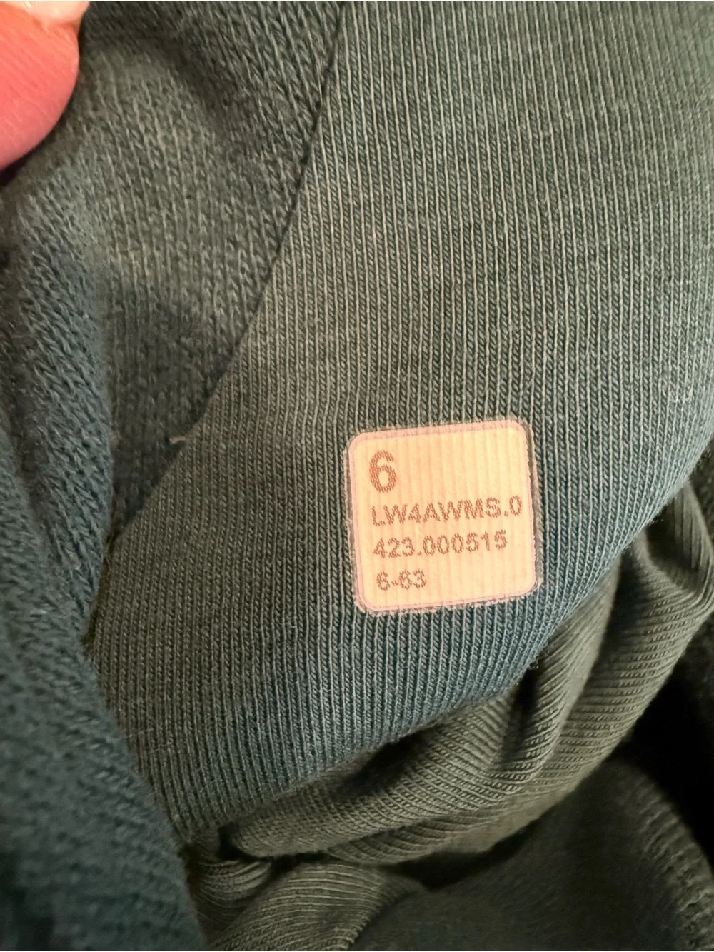 Lululemon Women’s Scuba Teal Green Hoodie Zip Jacket Sz 6